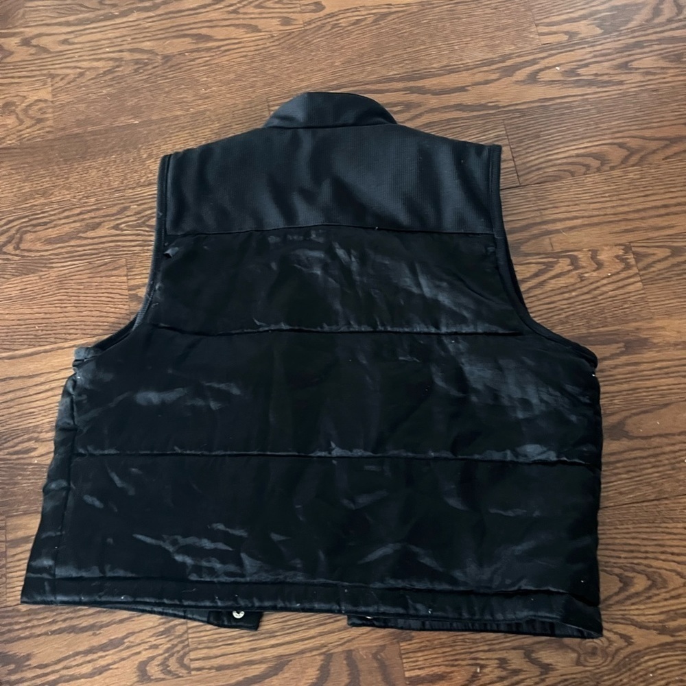 2/40$ Vintage y2k crop black vest size medium - Picture 4 of 6